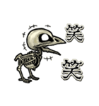動くスケルトリ（個別スタンプ：18）