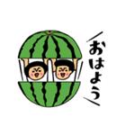 動く★トモダチトークスタンプ【夏】（個別スタンプ：1）