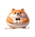 まんまる柴犬・おもしろ表情（個別スタンプ：20）