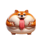 まんまる柴犬・おもしろ表情（個別スタンプ：29）