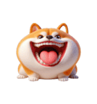 まんまる柴犬・おもしろ表情（個別スタンプ：31）