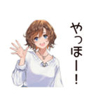 親友女子の絆スタンプ（個別スタンプ：2）