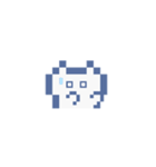 動くドットねこ！！2-1 白猫（個別スタンプ：4）