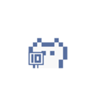 動くドットねこ！！2-1 白猫（個別スタンプ：8）