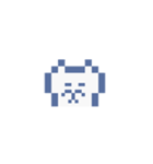 動くドットねこ！！2-2 白猫（個別スタンプ：4）