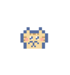 動くドットねこ！！2-2 茶トラ猫（個別スタンプ：6）