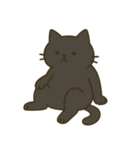だるそうな猫がだらだらしている（個別スタンプ：6）