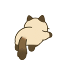 だるそうな猫がだらだらしている（個別スタンプ：17）
