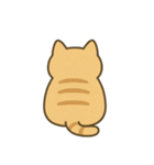 だるそうな猫がだらだらしている（個別スタンプ：19）