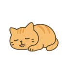 だるそうな猫がだらだらしている（個別スタンプ：34）