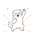 ぽっちゃり白猫さんのかわいいスタンプ（個別スタンプ：28）