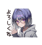 【16タイプ】INTP♡マイペース研究者（個別スタンプ：8）