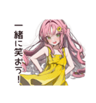 【16タイプ】ENFP♡好奇心爆発ガール（個別スタンプ：5）