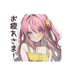 【16タイプ】ENFP♡好奇心爆発ガール（個別スタンプ：8）