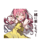 【16タイプ】ENFP♡好奇心爆発ガール（個別スタンプ：13）