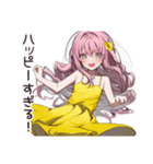 【16タイプ】ENFP♡好奇心爆発ガール（個別スタンプ：38）
