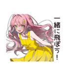 【16タイプ】ENFP♡好奇心爆発ガール（個別スタンプ：39）