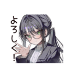 【16タイプ】ISTJ★まじめ系コツコツ職人（個別スタンプ：3）