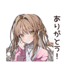 【16タイプ】ISFJ♡おっとり癒し系女子（個別スタンプ：7）