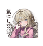 【16タイプ】ESFJ♡世話焼きお姉さん（個別スタンプ：11）