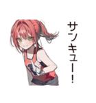 【16タイプ】ESTP★ノリで生きてる最強女子（個別スタンプ：7）