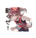 【16タイプ】ESTP★ノリで生きてる最強女子（個別スタンプ：23）
