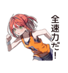 【16タイプ】ESTP★ノリで生きてる最強女子（個別スタンプ：40）