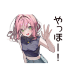 【16タイプ】ESFP★天真爛漫な女の子（個別スタンプ：2）