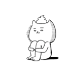 あたまにうんこのってるねこ｜たっぷり24個（個別スタンプ：14）