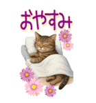 リアルねこ！家族と毎日使える主婦猫の日常（個別スタンプ：32）