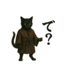 呪猫クロ ― 闇に嗤う黒猫（個別スタンプ：6）