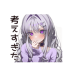 【16タイプ】INFJ★繊細すぎる理想主義（個別スタンプ：10）