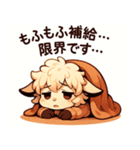 気圧に負けたひつじ（個別スタンプ：2）