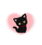 黒猫子猫ちゃんの日常スタンプ（個別スタンプ：29）