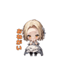 しあわせウェディングガール（個別スタンプ：5）