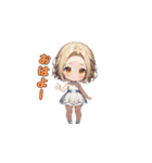 しあわせウェディングガール（個別スタンプ：10）
