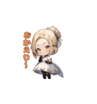 しあわせウェディングガール（個別スタンプ：12）