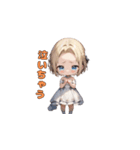 しあわせウェディングガール（個別スタンプ：23）