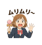 けん玉女子サラちゃん（個別スタンプ：7）