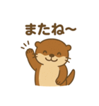 コツメカワウソのいる日常（個別スタンプ：5）