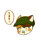 三毛ねこ帽 2（個別スタンプ：4）