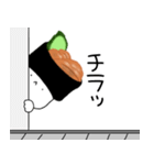 寿司 ウニ軍艦ちゃん（個別スタンプ：25）