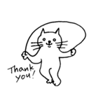 ねこのねーさん。あいさつ no.1（個別スタンプ：15）