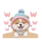 かわいい犬たち カラフル 思いやり 日常（個別スタンプ：20）