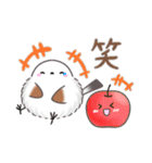 ずっと使える✴︎グルメまるふわシマエナガ（個別スタンプ：28）