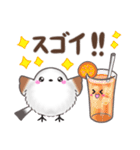 ずっと使える✴︎グルメまるふわシマエナガ（個別スタンプ：29）