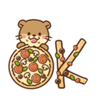 飛び出す！コツメカワウソ♡毎日使える丁寧（個別スタンプ：7）
