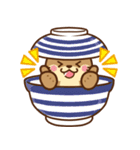 飛び出す！コツメカワウソ♡毎日使える丁寧（個別スタンプ：10）