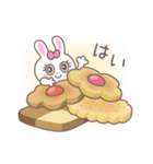 恋するうさぎ6(スイーツ＆フルーツ)（個別スタンプ：6）