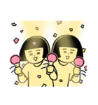 ブラシさん 推し活編（個別スタンプ：14）